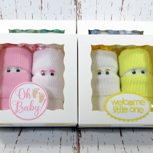 Diaper sock babies Baby shower favor, New mom gift, Unique baby girl gift, Baby shower diaper baby, Baby diaper cake Baby basket diaper gift