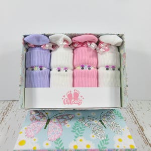 Diaper Sock Baby, Baby Shower Decoration, Baby Diaper Gift, Baby Shower Gift, Baby Shower Favor, Baby gift basket, Baby diaper cake
