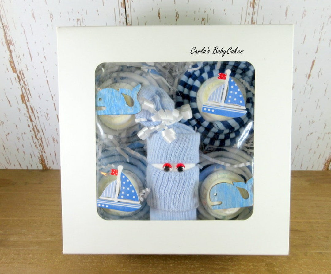 Receiving Blanket Cupcakes Baby Shower Gift Blanket Cupcake Etsy