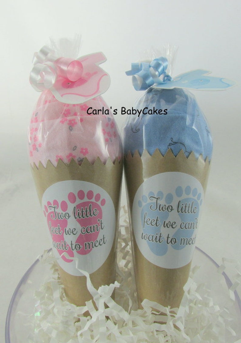 Baby Ice Cream Cone, Baby Shower Gift, Unique baby gift, New Mom Gift, New Baby Gift, Bodysuit Cupcake, Baby Shower decoration image 3
