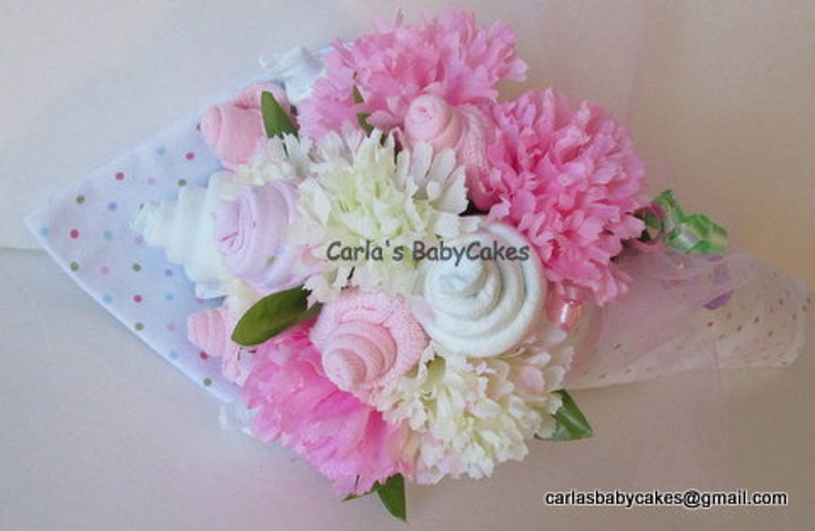 Baby Floral Bouquet Baby Shower Bouquet New Mom Gift Baby Etsy