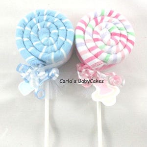 Burp cloth lollipop ,Baby lollipop, Unique baby gift, Baby shower gift, Baby shower decoration, New mom gift, New baby gift, Burp cloth gift