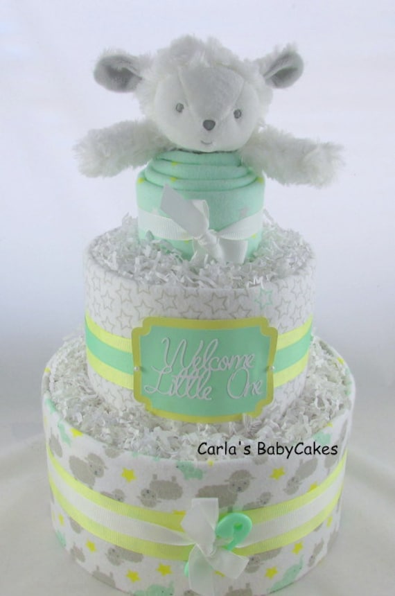 baby shower towel cake