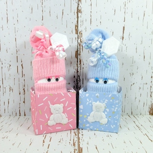 Diaper Sock Baby, Baby Shower Decoration, Baby Diaper Gift, Baby Shower Gift, Baby Shower Favor, Baby gift basket, Baby diaper cake
