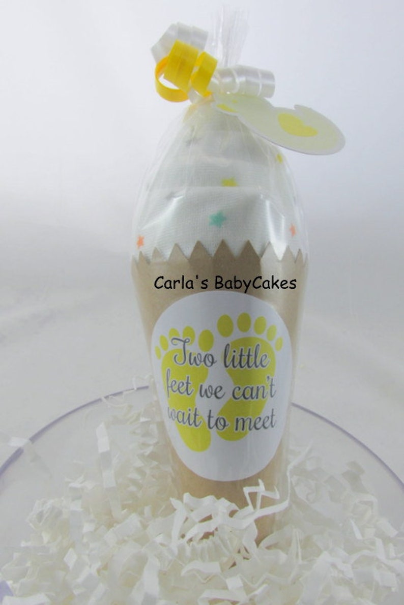 Baby Ice Cream Cone, Baby Shower Gift, Unique baby gift, New Mom Gift, New Baby Gift, Bodysuit Cupcake, Baby Shower decoration image 9