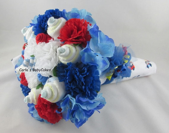 baby washcloth bouquet