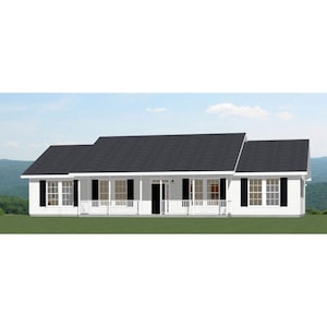 60x30 House 4 Bedroom 3 Bath 1800 Sq Ft Pdf Floor Etsy 60x30 House 4 Bedroom 3 Bath 1800 Sq Ft Pdf Floor Etsy