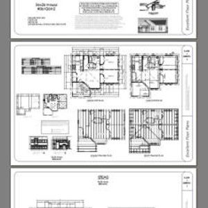 36x26 House 2-Bedroom 1-Bath 820 sq ft PDF Floor Plan Instant Download Model 2 image 4