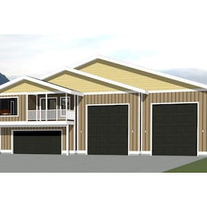 60x50 House -- 2-Bedroom 2.5-Bath -- 1,694 sq ft -- PDF Floor Plan -- Instant Download -- Model 1C