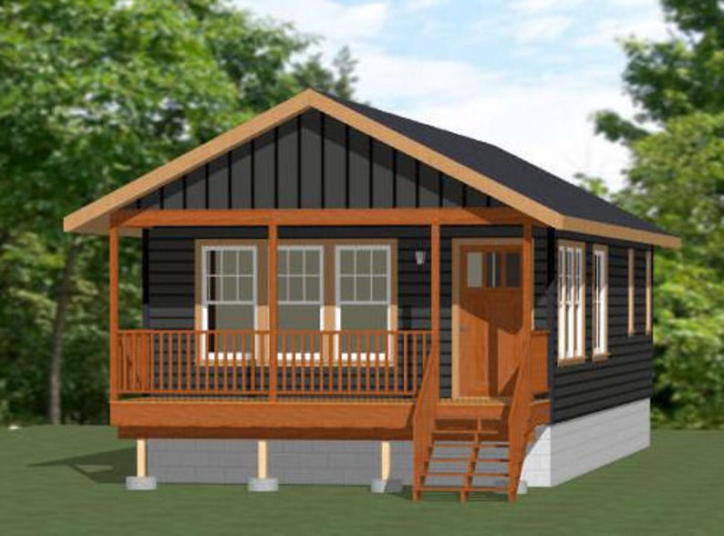 18x40 House 1 bedroom 1 bath 720 Sq Ft PDF Floor Plan Instant Download 18x40-house-1-bedroom-1-bath-720-sq-ft-pdf-floor-plan-instant-download