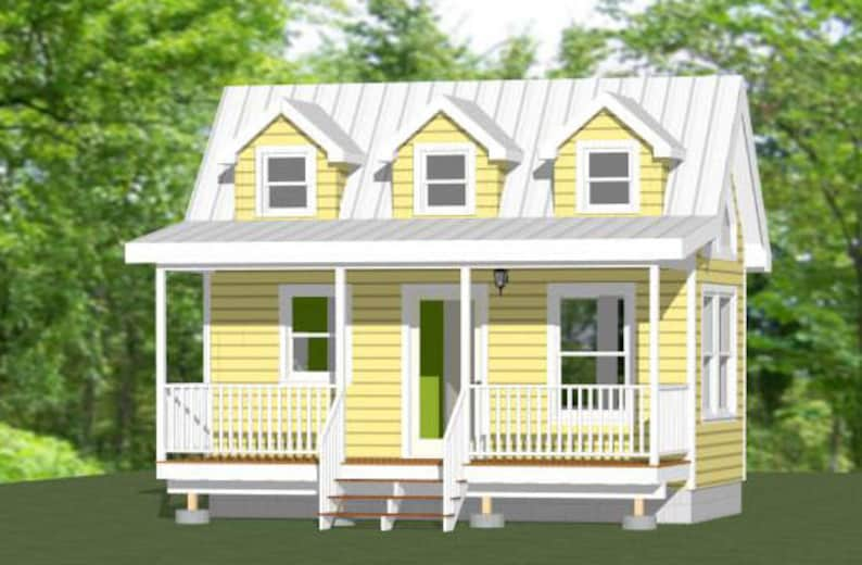 20x10 Tiny House 1 Bedroom 1 Bath 281 sq ft PDF Floor Etsy