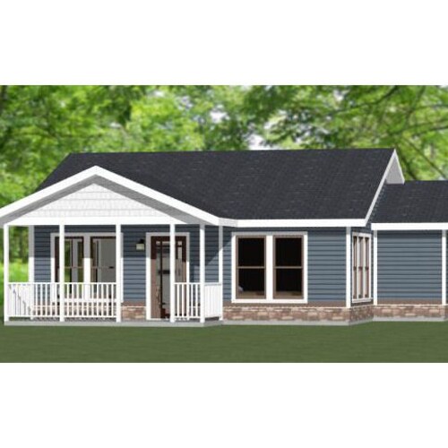 14x24 House 1bedroom 1.5bath 597 Sq Ft PDF Floor Etsy
