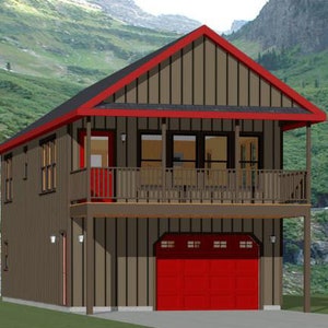 20x40 House -- 2 Bedroom 1.5 Bath -- 859 sq ft -- PDF Floor Plan -- Instant Download -- Model 6N