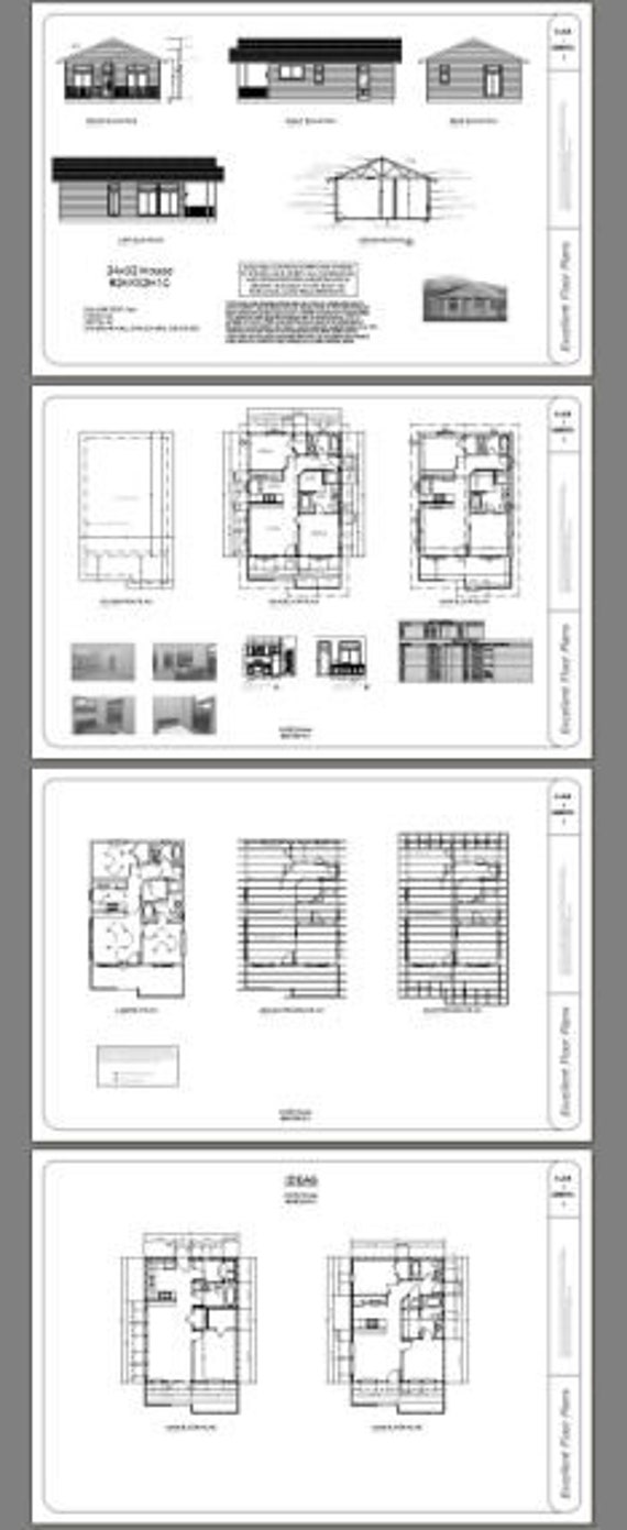 Pdf Floor Plan Model 1c 768 Sq Ft 24x32 House 2 Bedroom 2