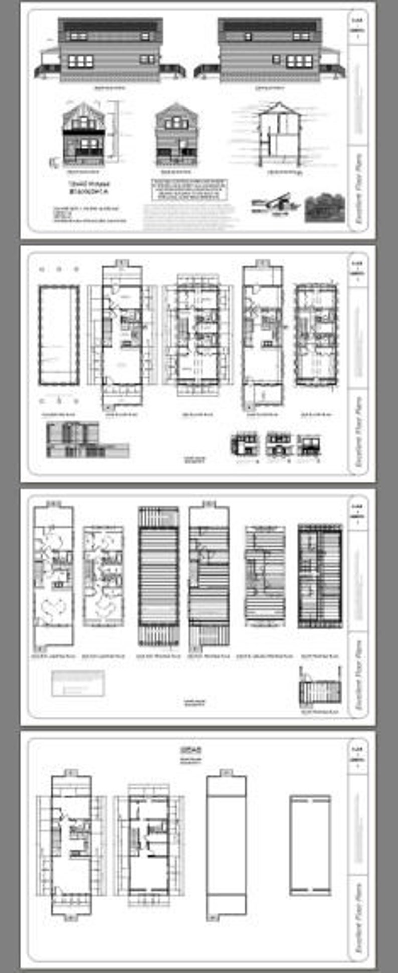 16x40 House 1193 sq ft PDF Floor Plan Instant Etsy