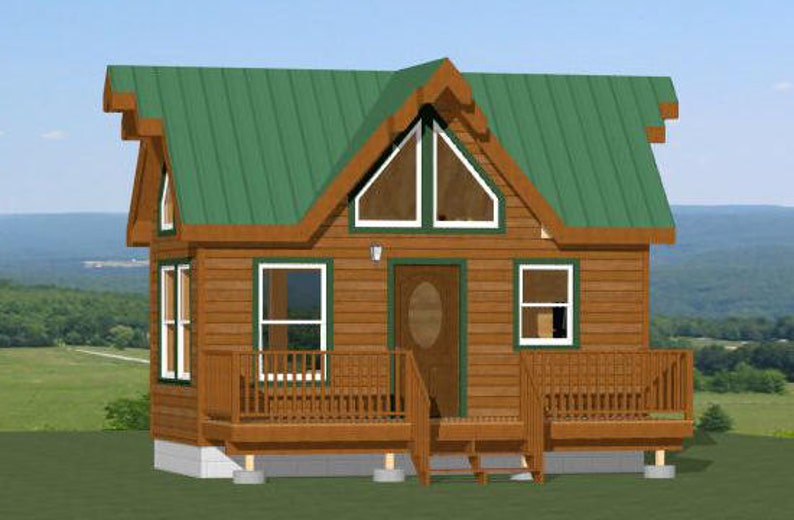 20x10 Tiny House 1 Bedroom 1 Bath 266 sq ft PDF Floor Etsy