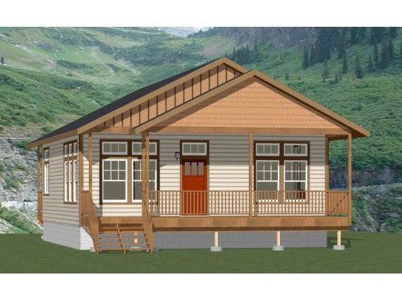 30x32 House 2 Bedroom 2 Bath 960 Sq Ft Pdf Floor Plan Etsy Denmark