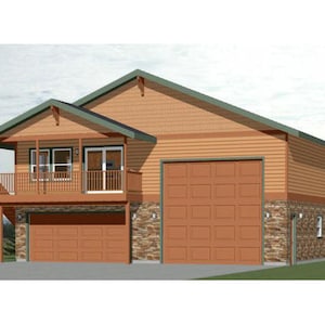 Casa 40x40 -- 2 camere da letto 2,5 bagni -- 964 piedi quadrati -- Planimetria PDF -- Download istantaneo -- Modello 1G
