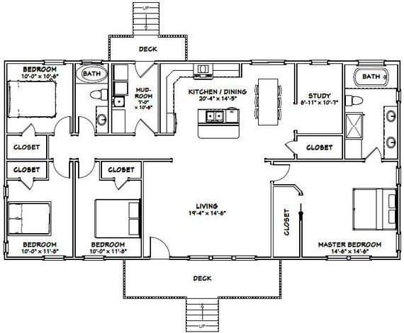Building Plans Blueprints Model 2b 4 Bedroom 3 Bath 1 800 Sqft Pdf Floor Plan 60x30 House Home Furniture Diy Alpan Com Mk Building Plans Blueprints Model 2b 4 Bedroom 3 Bath 1 800 Sqft Pdf Floor Plan 60x30 House Home Furniture Diy Alpan Com Mk