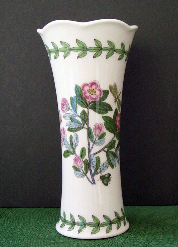 Portmeirion The Botanic Garden Rhododendron Bud Vase Etsy