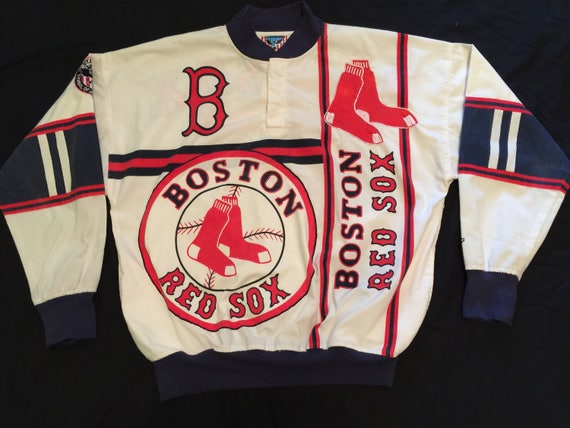 vintage red sox sweatshirt