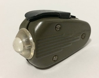 Philips Holland 7424-03 Green Hand Generator Dynamo Flashlight