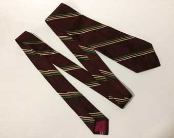vintage 70s commodore TREVIRA dralon Bayer tie
