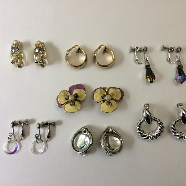 Screw on Earrings Etsy