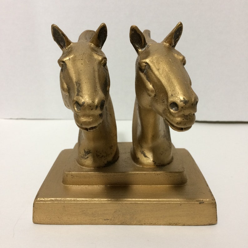 bromze vinrage standing horse bookends bromze vinrage standing horse bookends