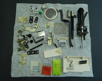 Lot of Sears Kenmore Sewing Machine Parts (1993 4-Stitch Model 385 1158 180)