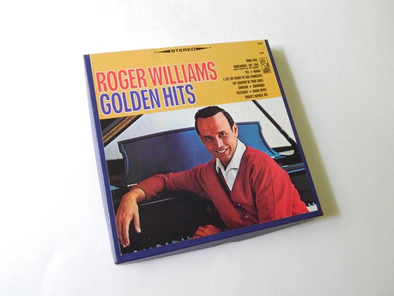 Roger Williams Golden Hits 4 Track Tape Reel to Reel Music 