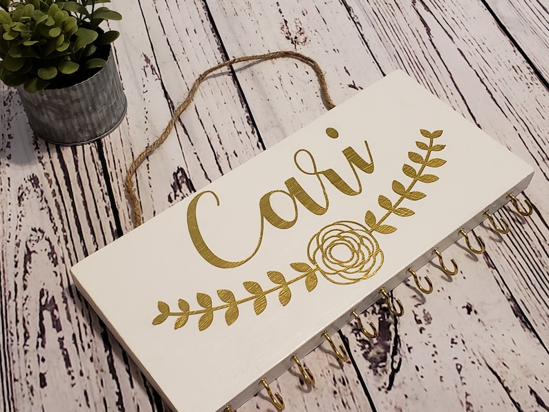 Custom Necklace Display Personalized Necklace Holder Necklace Holder
