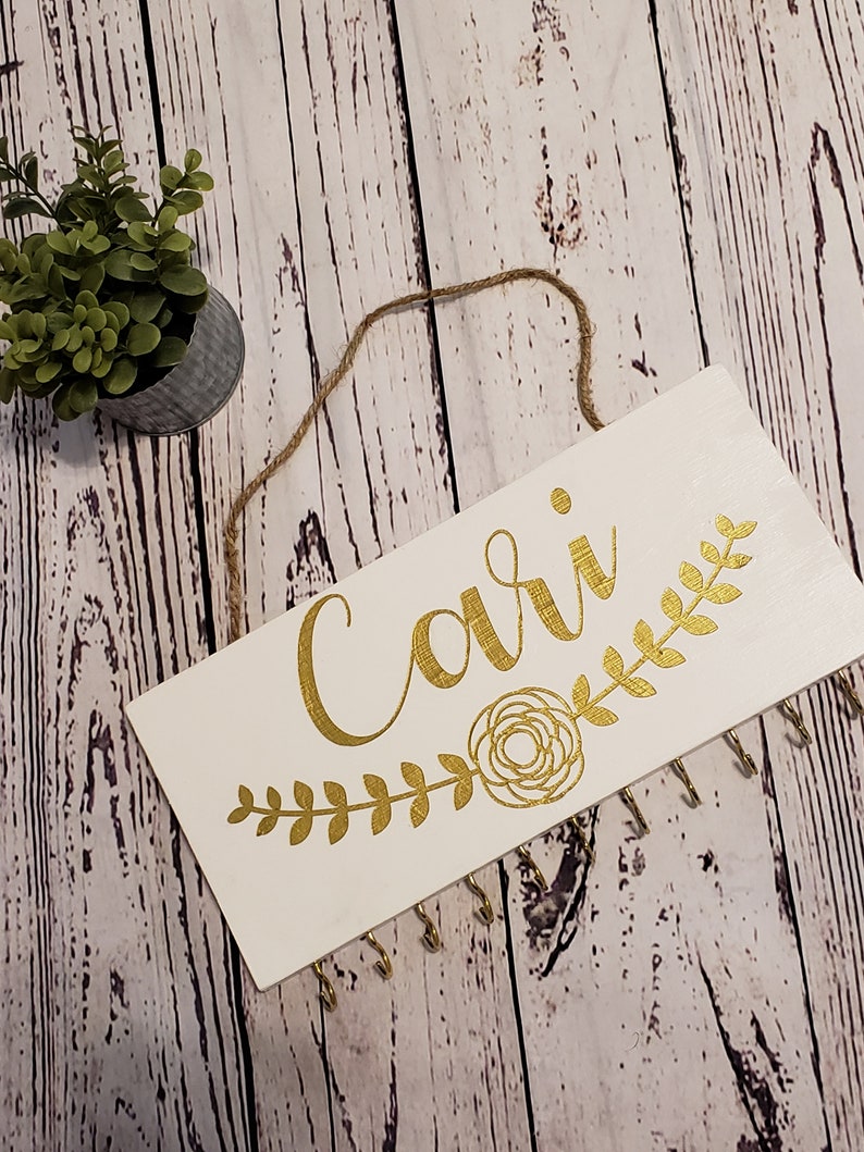Custom Necklace Display Personalized Necklace Holder Necklace Holder