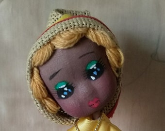 60s/70s Hong Kong pose doll ( Big Eyes)