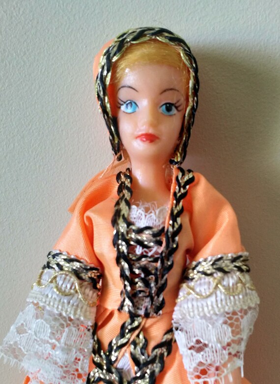 Vintage Rexard (exports) LTD Doll in Historical Costume Catherine