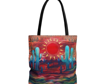 saguaro Tote Bag (AOP)