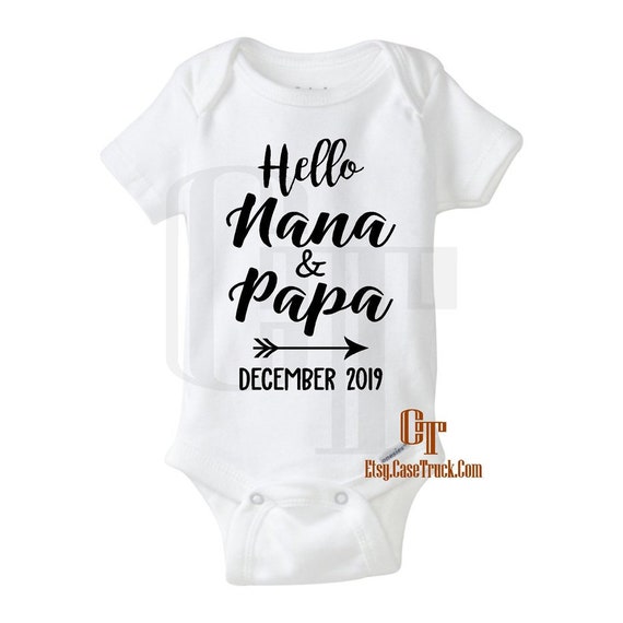 hello grandma onesie