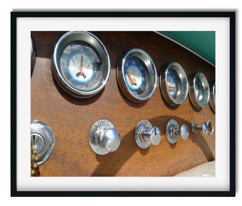 Wooden Boat Dashboard Vintage Classic Wooden Boat Antique Etsy