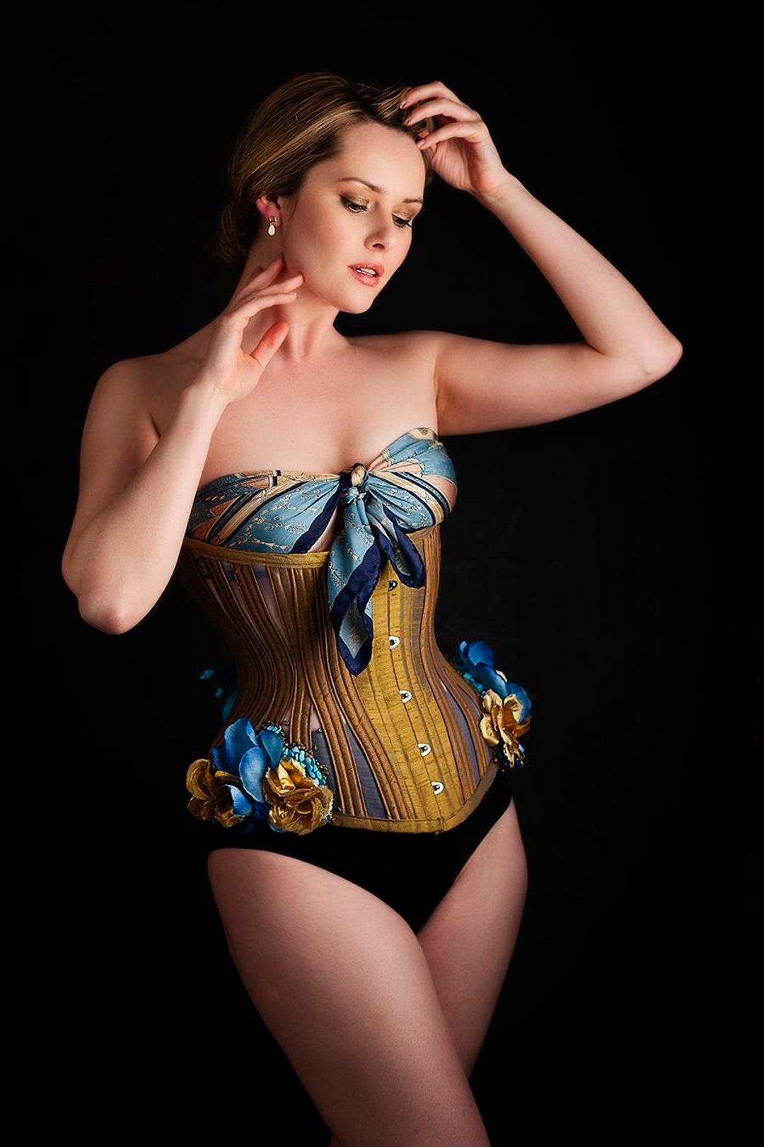 Fool's Gold Underbust Corset 18 Inch Waist Etsy