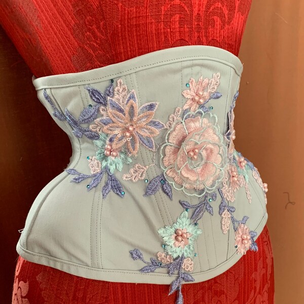 Waist Cincher Corset Etsy