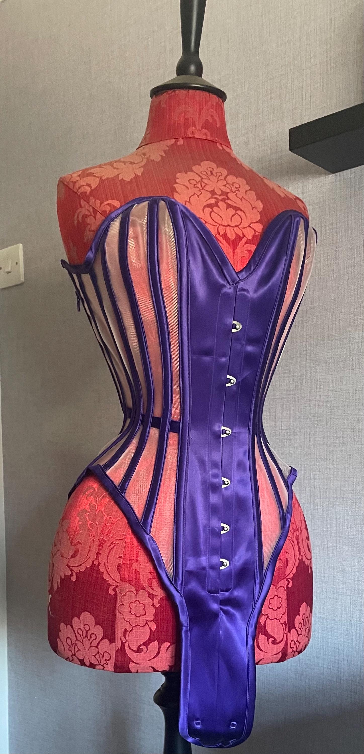 ୨୧ちゃも様 オーダーページ Littleforbig Women's Lace Up Boned Overbust Corset Bustier
