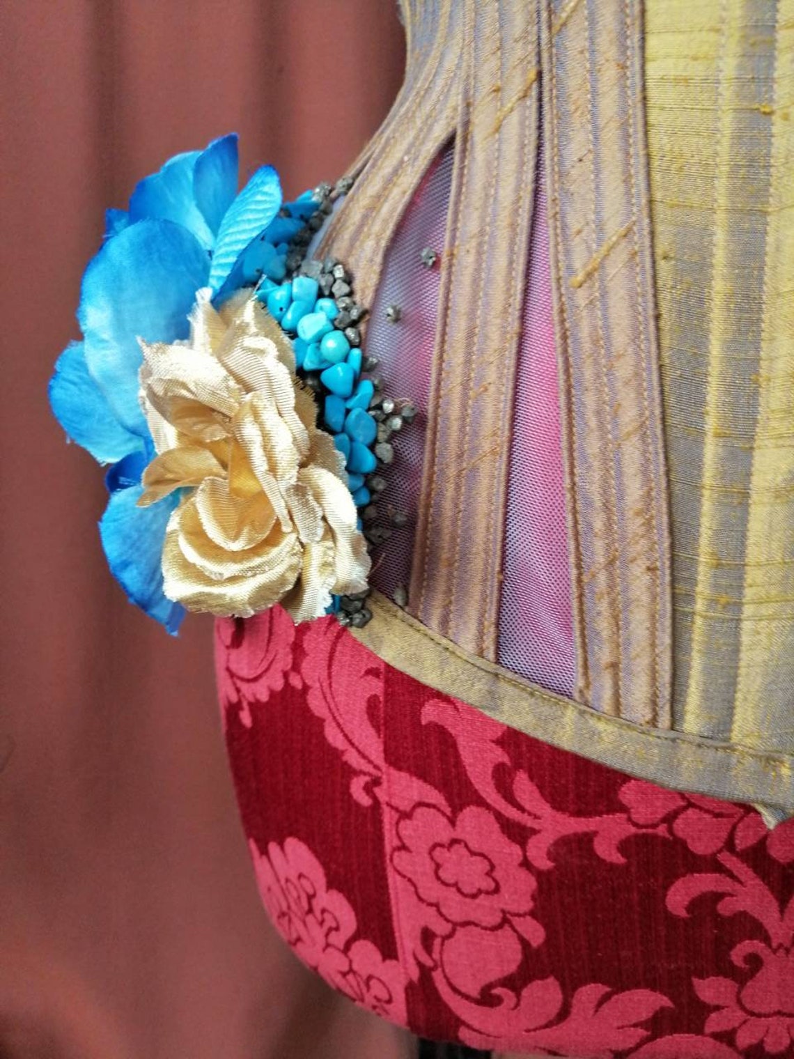 Fool's Gold Underbust Corset 18 Inch Waist Etsy