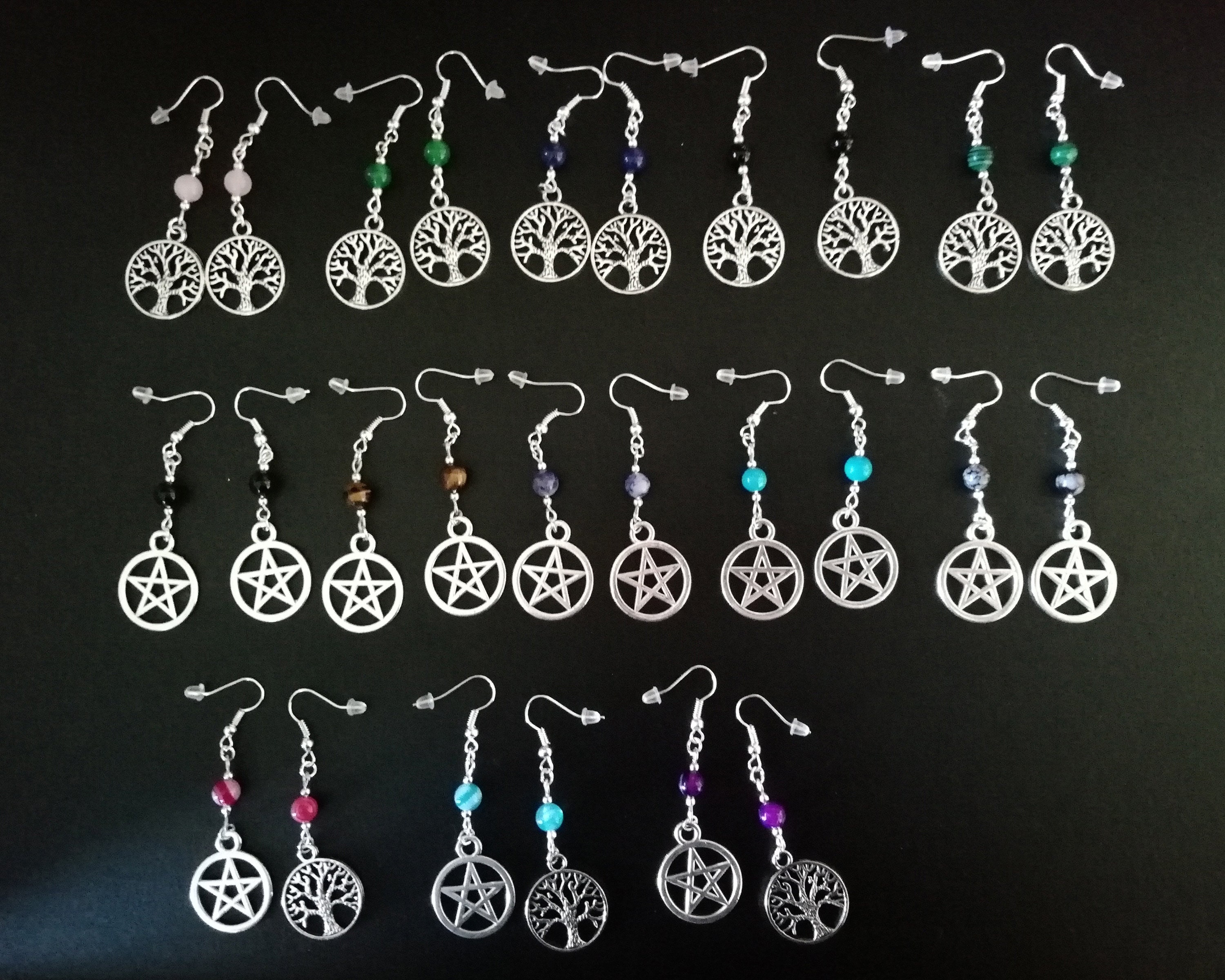 Tarot Card pagan wicca charms for crafts or jewellery making x 5 tibetan silver