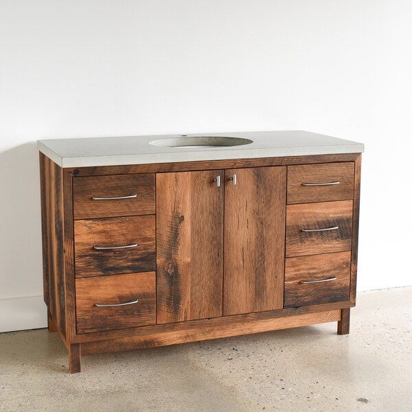 Rustic Bathroom Vanity Etsy