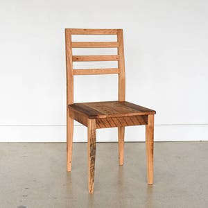 Dining Chair made with Reclaimed Wood / Farmhouse Dining Chair