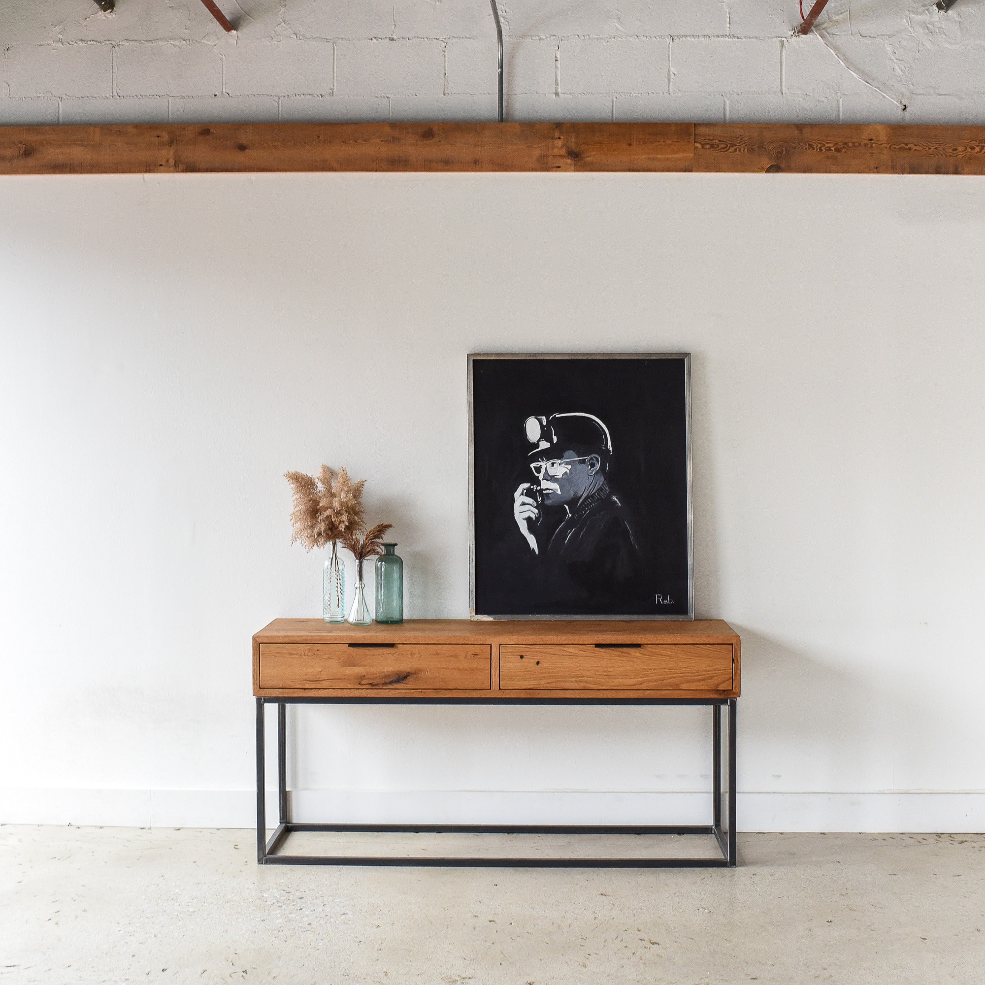 Storage Console Table With Box Frame - Etsy
