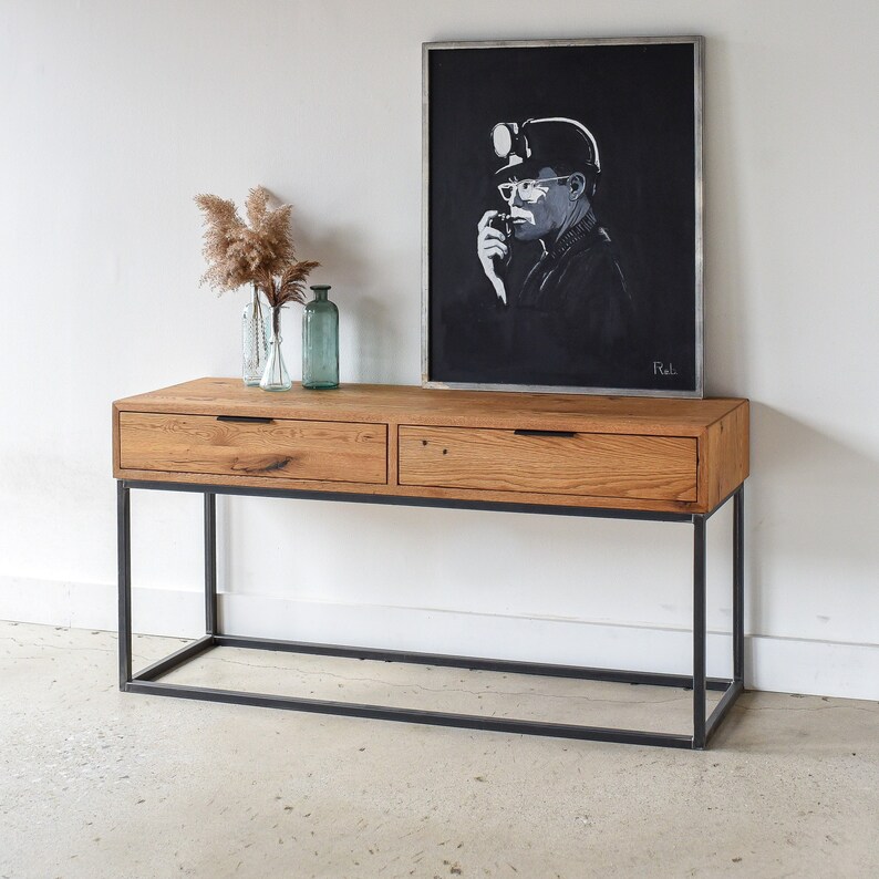 Storage Console Table With Box Frame - Etsy