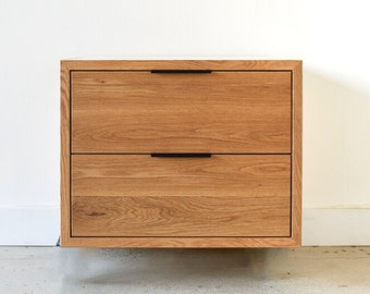 24&quot; Modern Floating Vanity / 2-Drawer