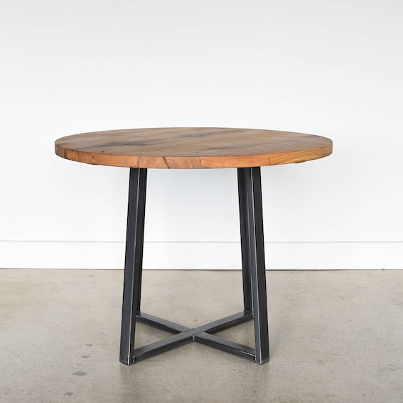 Round Dining Table Reclaimed Wood Kitchen Industrial India Round Dining Table Reclaimed Wood, Reclaimed Wood Circular Dining Table