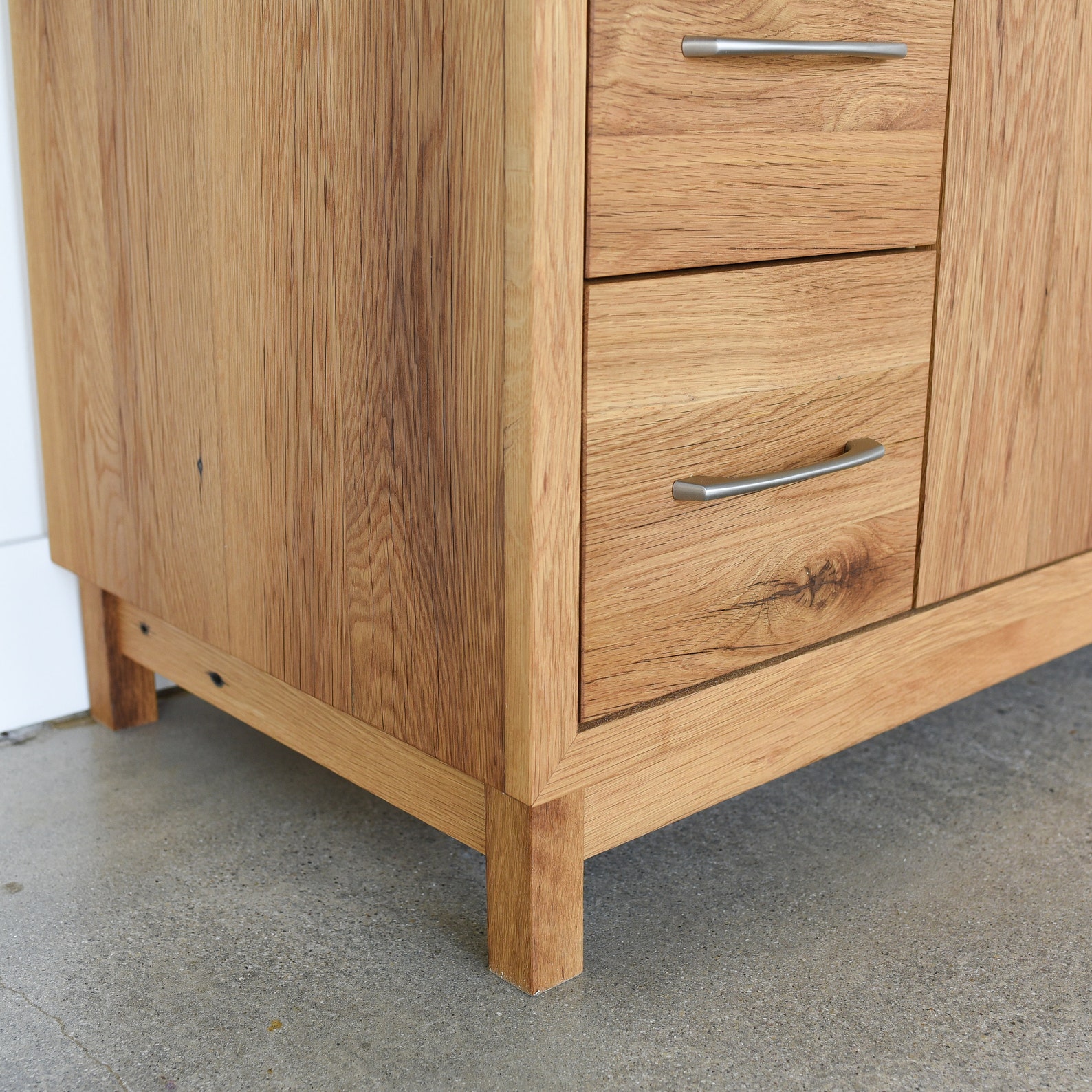 Solid Wood Bathroom Vanity / 48 Mid Century Modern - Etsy